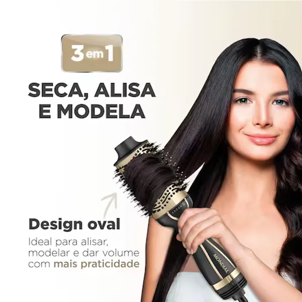 Escova Secadora Mondial Black Gold Argan ES-15: Eficiência e Custo-Benefício